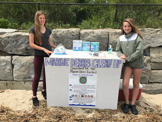 Clean up of East End Beach