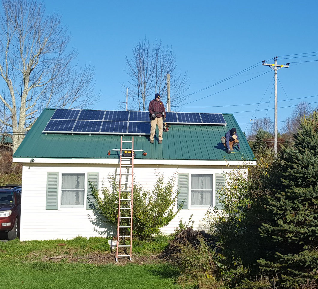 ReVision starting solar installation at Nick's