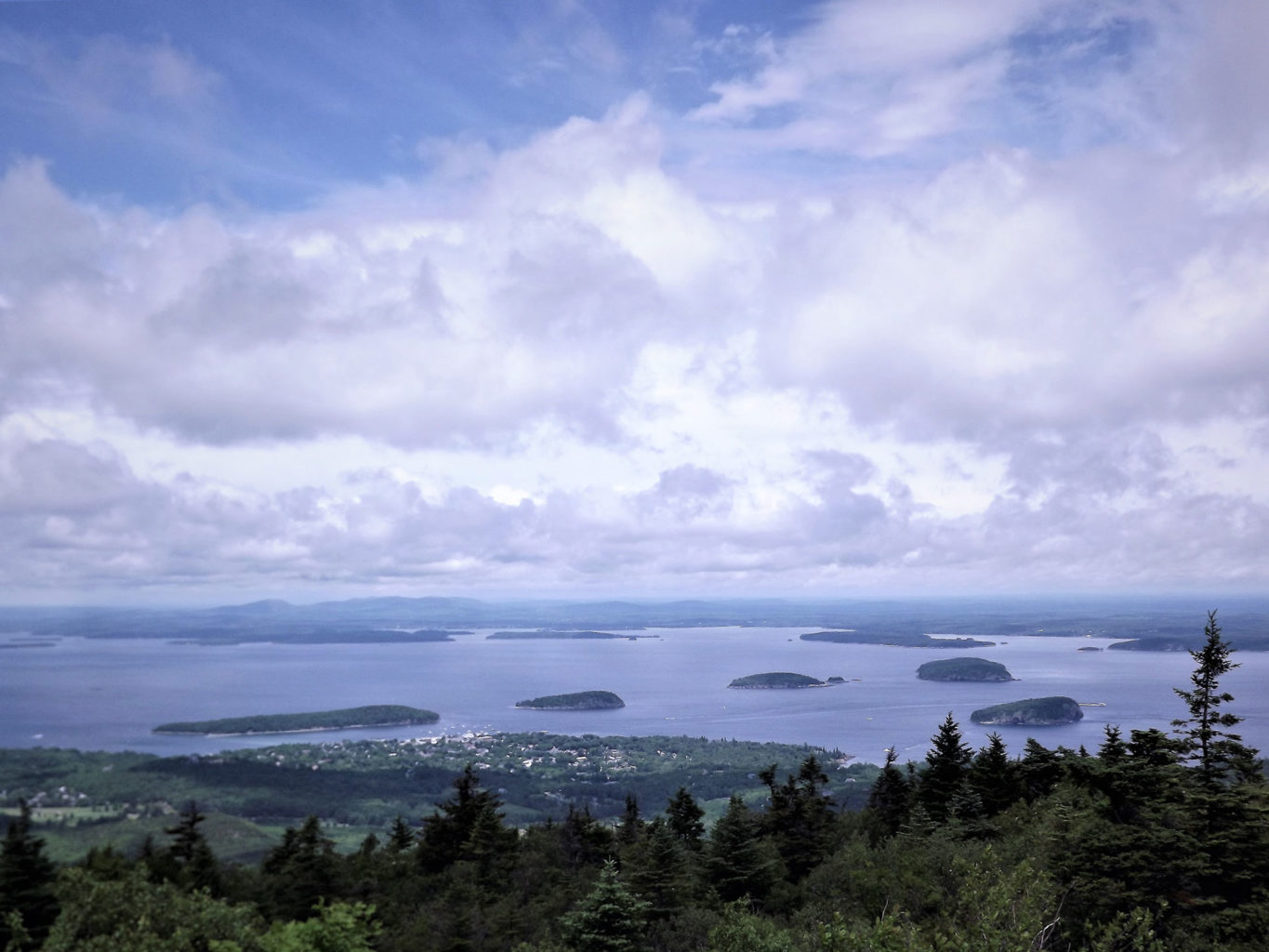 The iconic view of Bar Harbor that we all love so much