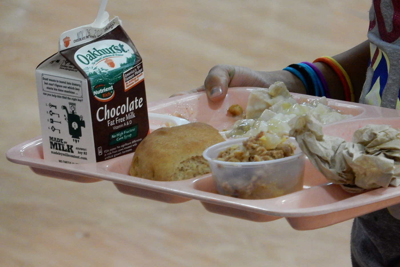 cafeteria food waste