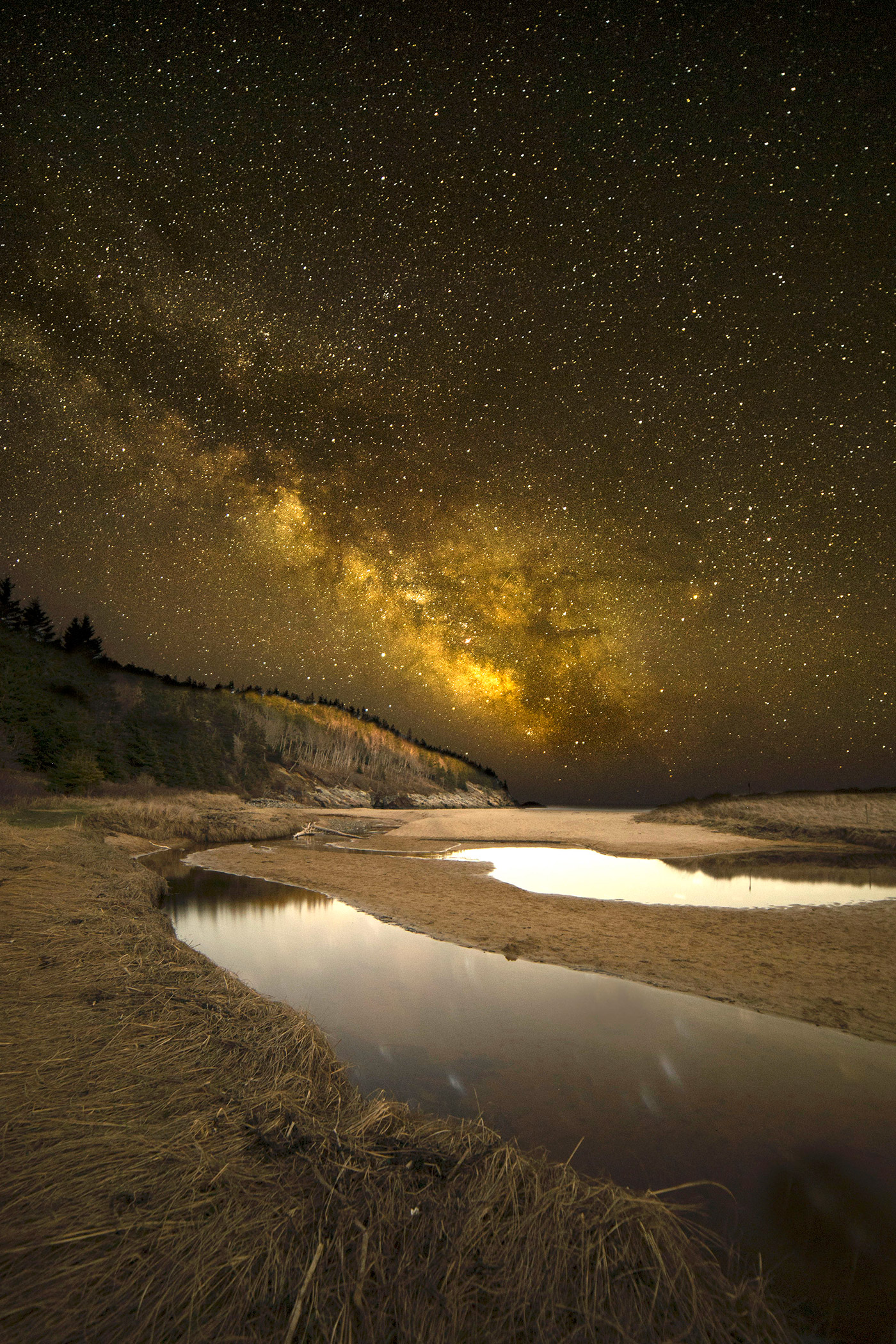 Earth Day evening at Sand Beach. Photo by Gerard Monteux