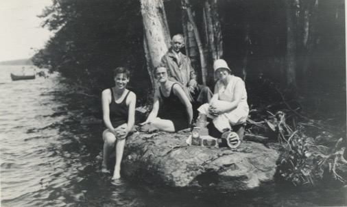 old times at Sebec Lake from Louise Lee Old times at Sebec Lake by Louise Lee