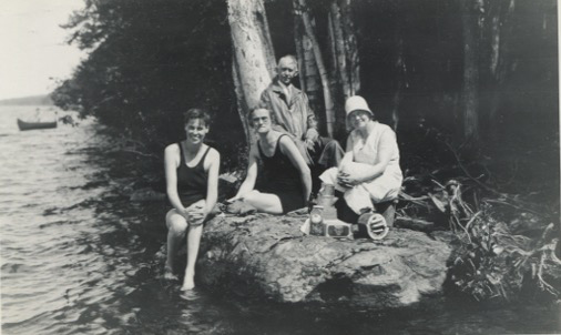 Old times at Sebec Lake by Louise Lee