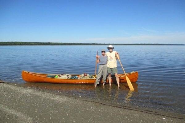 Sam-and-Patricia-Horine-Chesuncook-Lake Horines at Chesuncook Lake