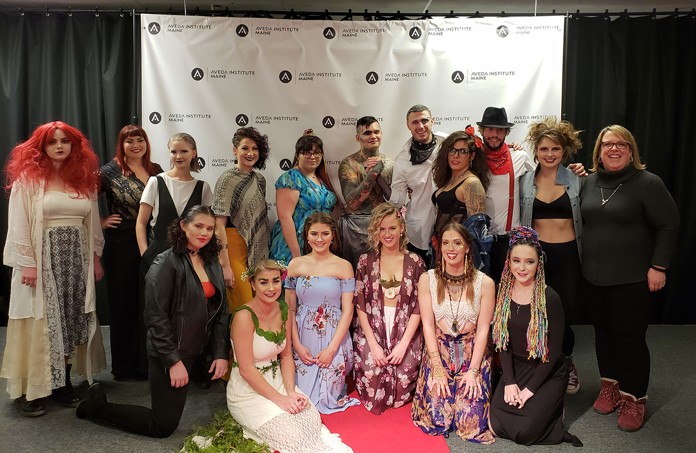 Aveda Institute fashion show 2018