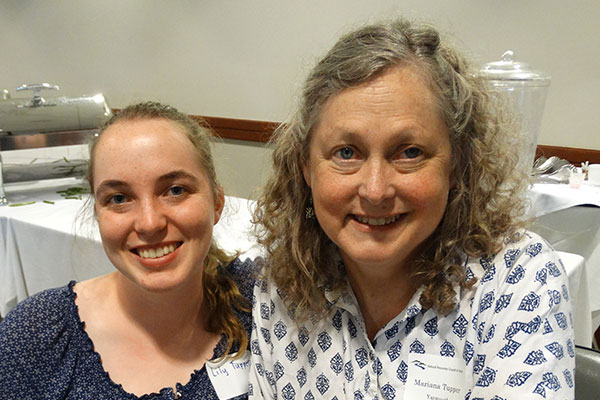 Lily-and-Mariana-Tupper-2018-President's-Luncheon-BC Mariana Tupper with her daughter, Lily
