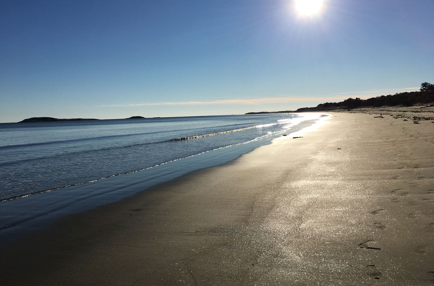 Popham Beach by Steve Berger