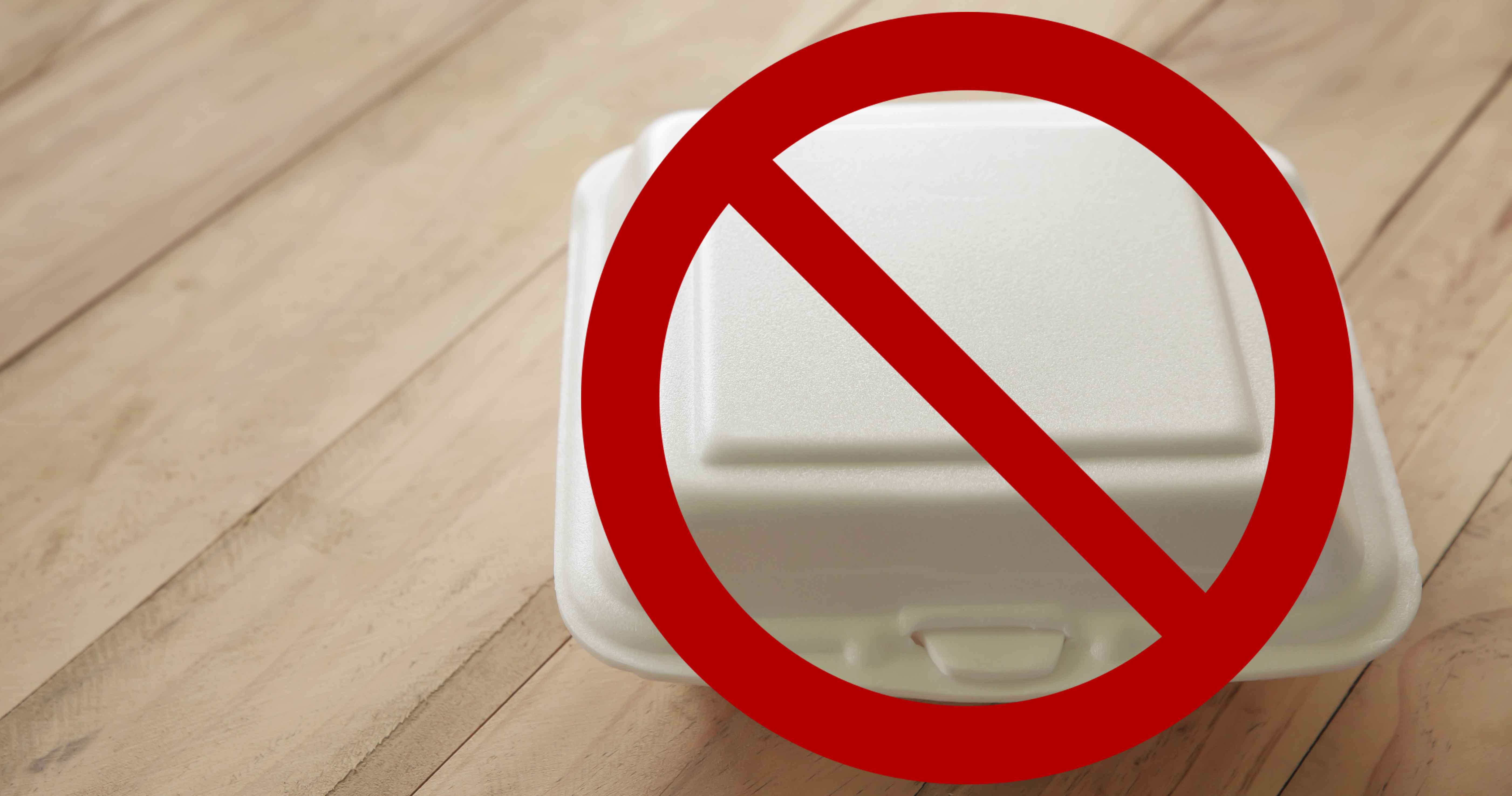 ban foam food containers