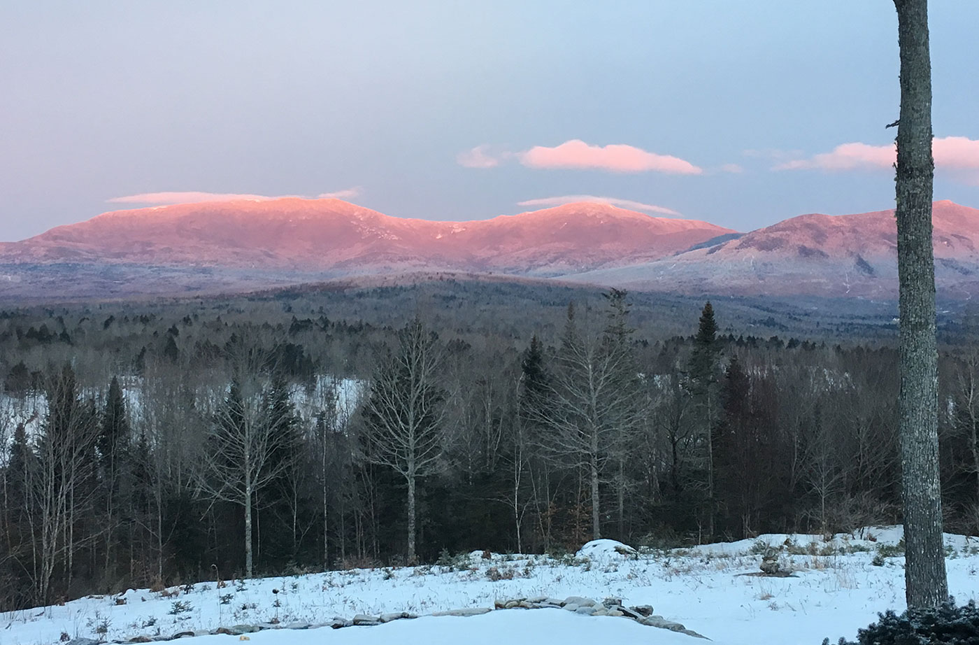 Saddleback Mountain sunrise