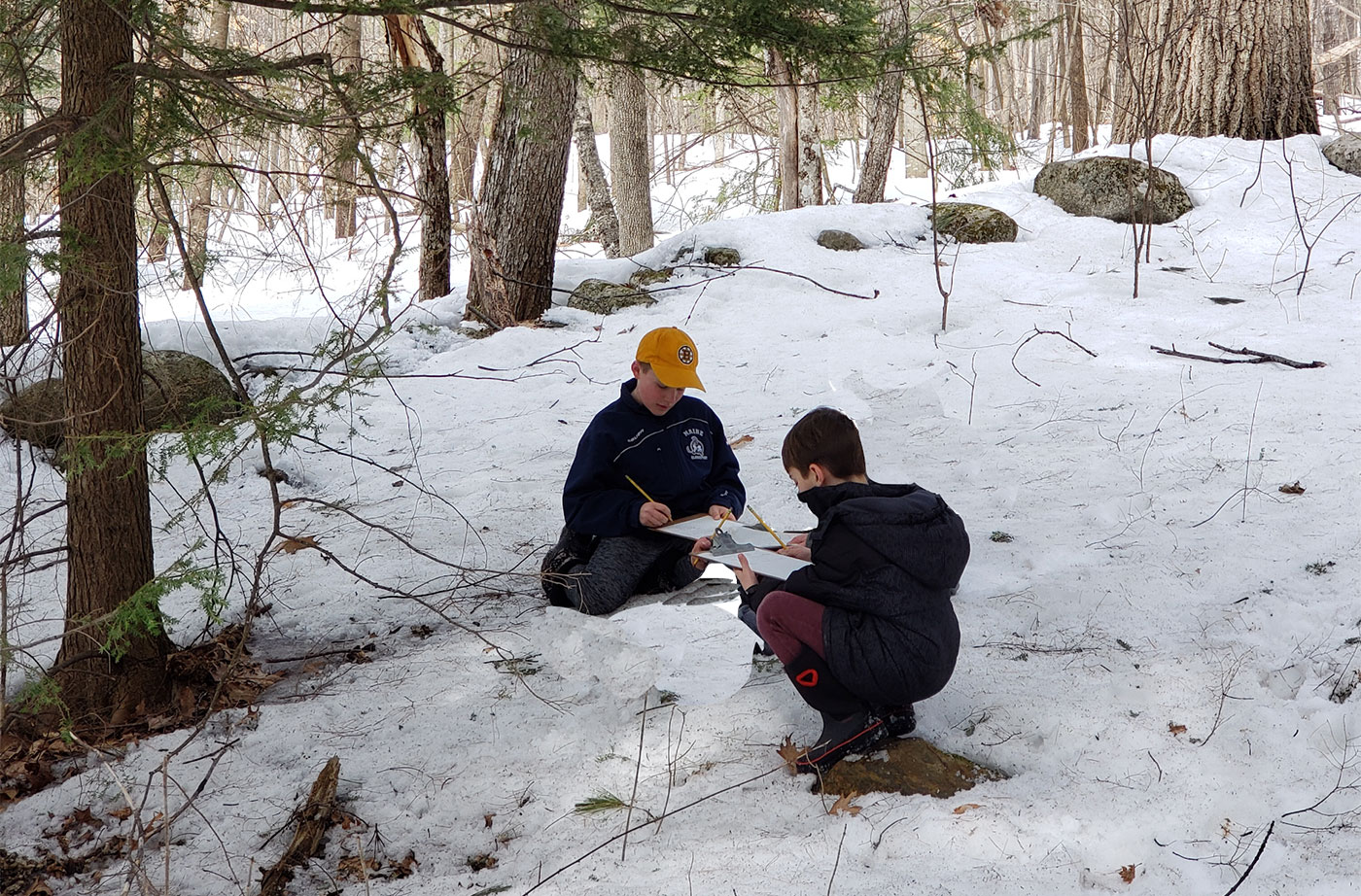 Harrison school nature trail