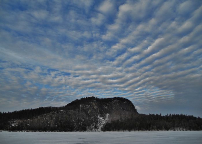 mount kineo snowshoeing