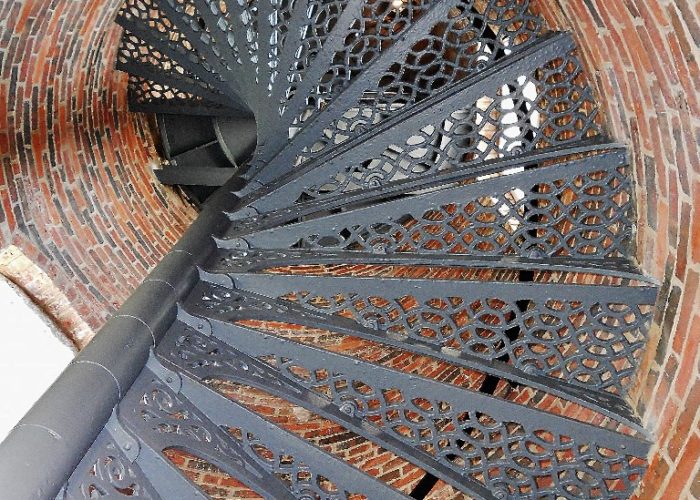 Pemaquid Point Lighthouse staircase