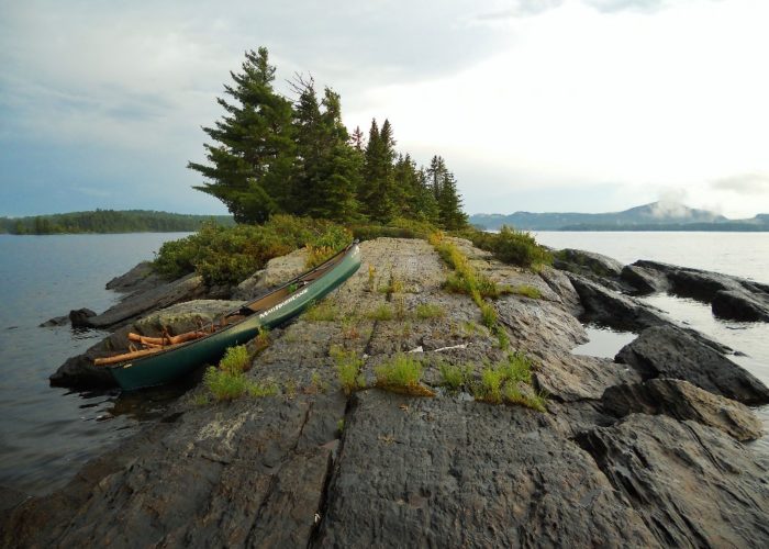 Allagash Lake island