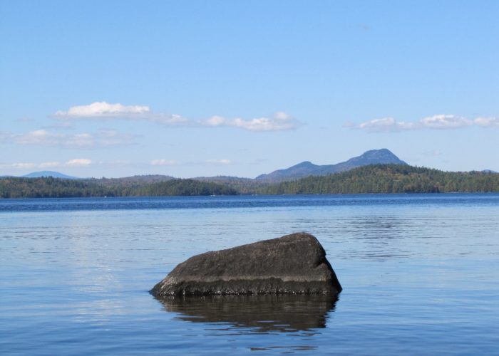 Borestone Mountain from Sebec Lake