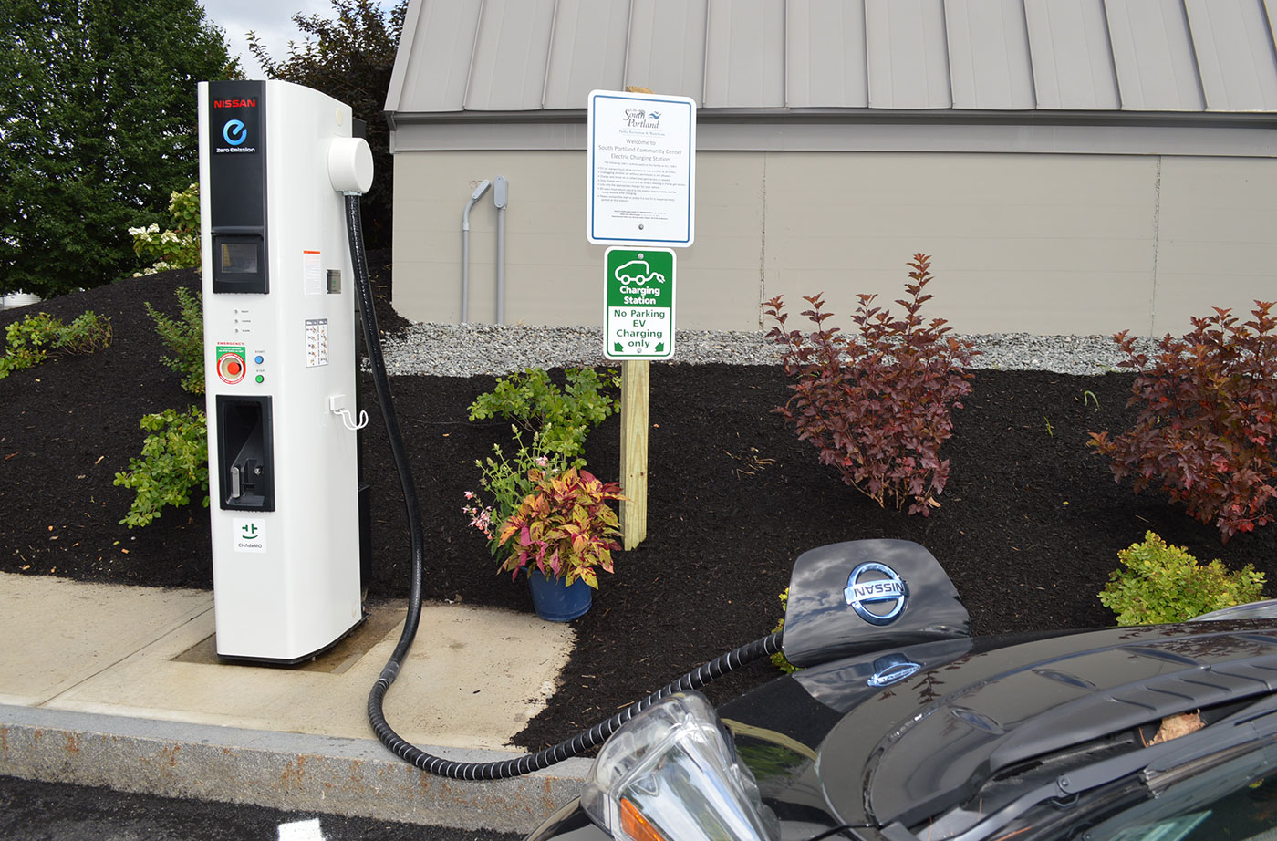 EV-charging-station-event-SoPo electric-vehicle-charger