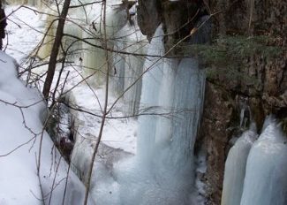 Grafton Notch ice