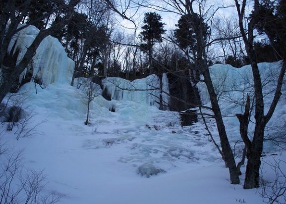 Grafton Notch in winter