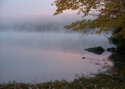 Sunrise over Snow Pond