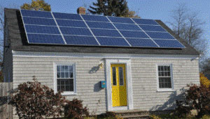 home solar array