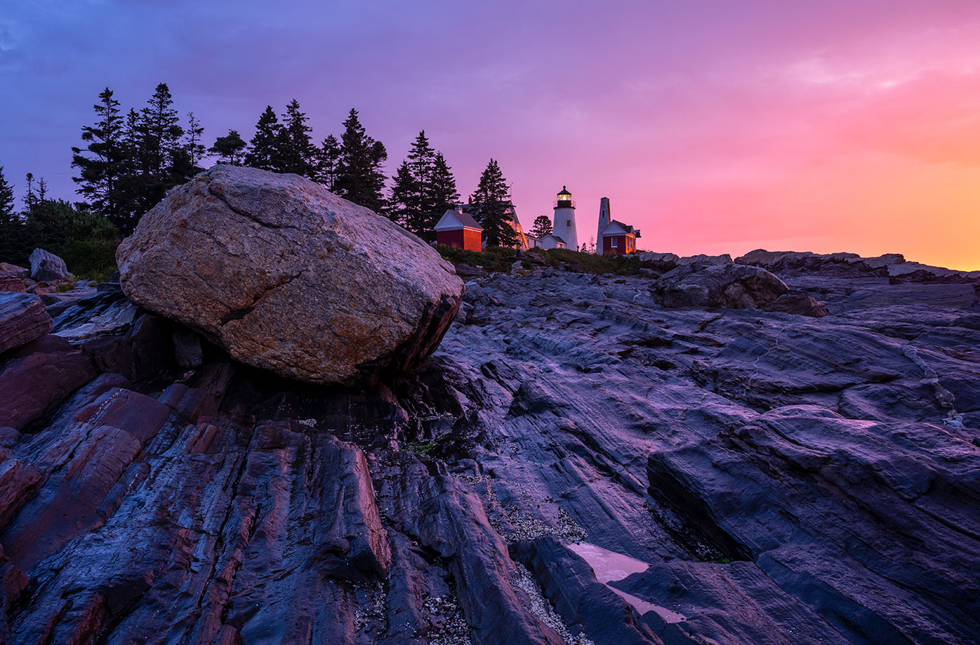 Daybreak over Pemaquid