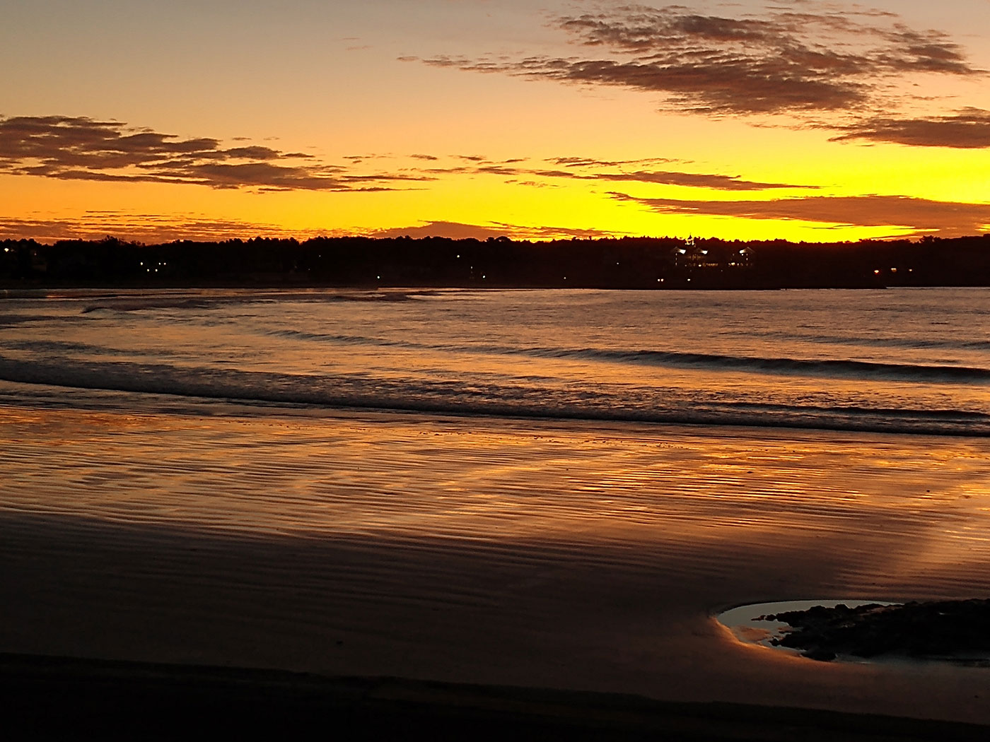 Kennebunk Beach sunrise