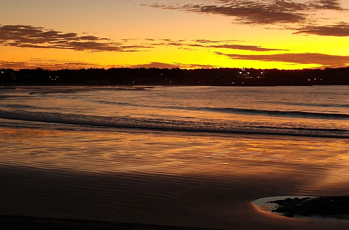 Kennebunk Beach sunrise