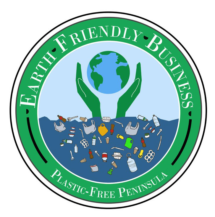 Boothbay plastic-free logo for businesses