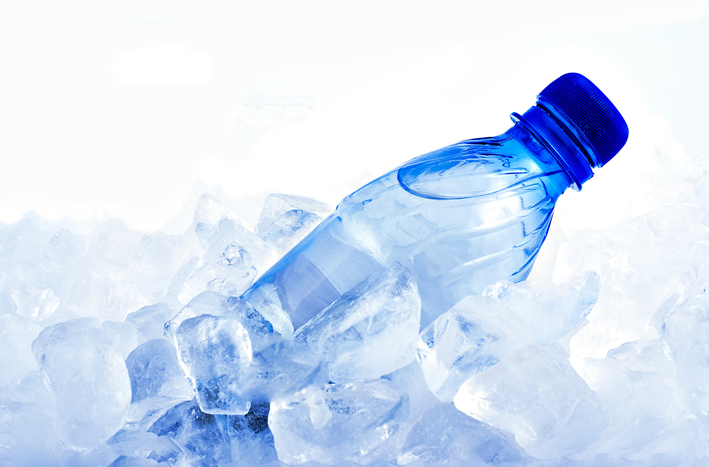 plastic water bottle
