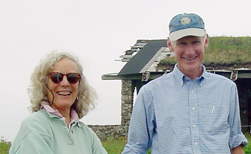 Joan Welsh and Brownie Carson