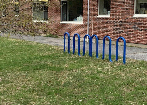 Portland school bike rack