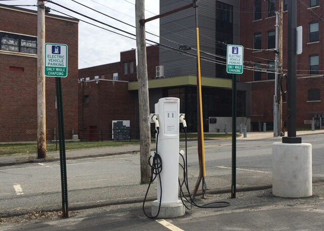 EV charger in Waterville