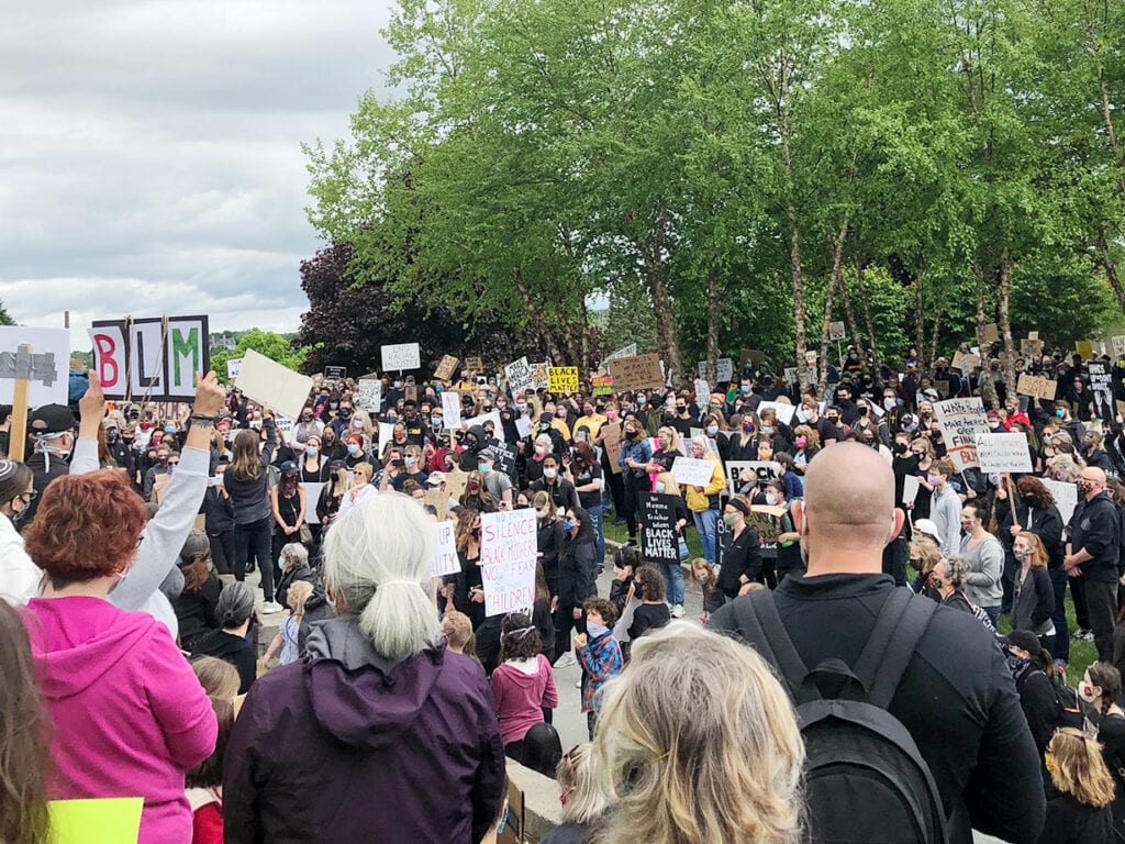 Black Lives Matter rally in Augusta