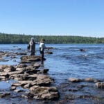 Fishing at Chandler Lake Camps