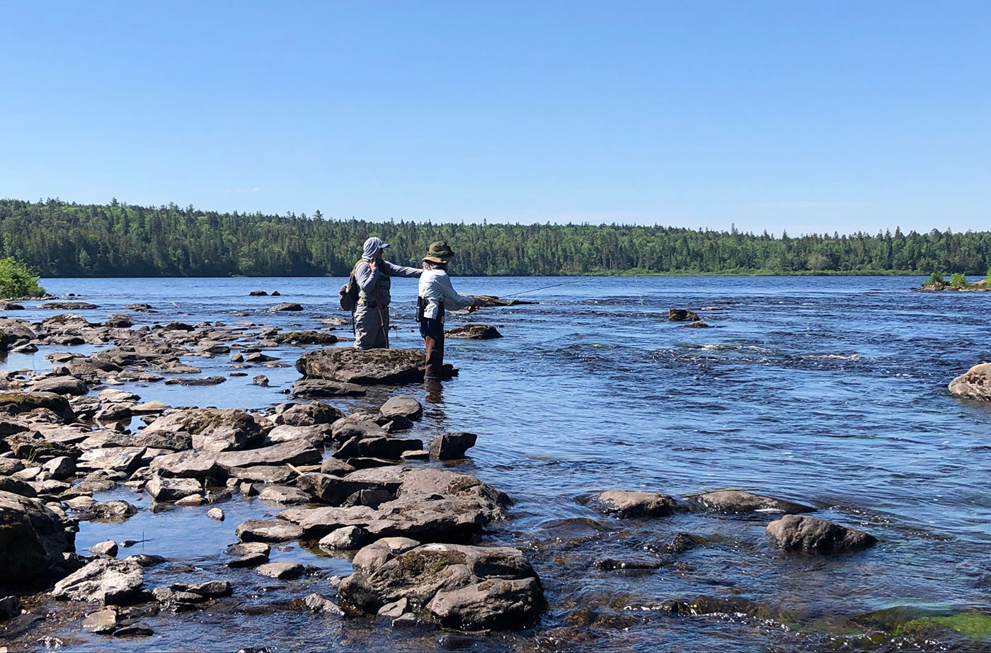 Fishing at Chandler Lake Camps