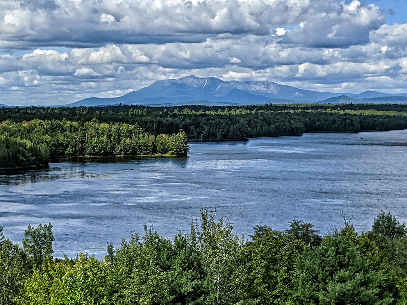 View of Mount Katahdin