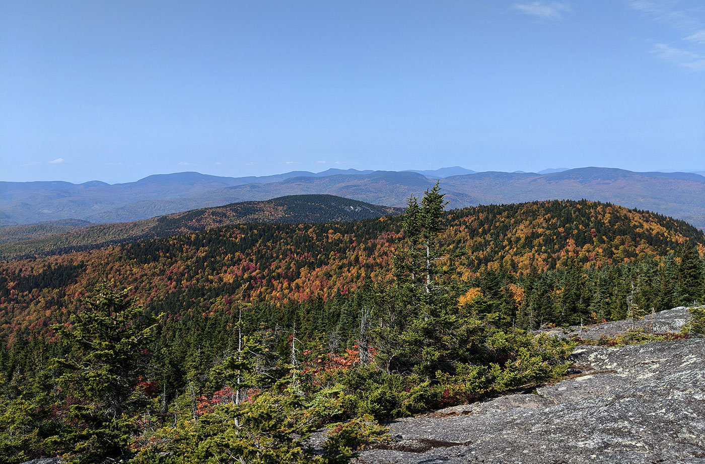 view from Caribou Mountain