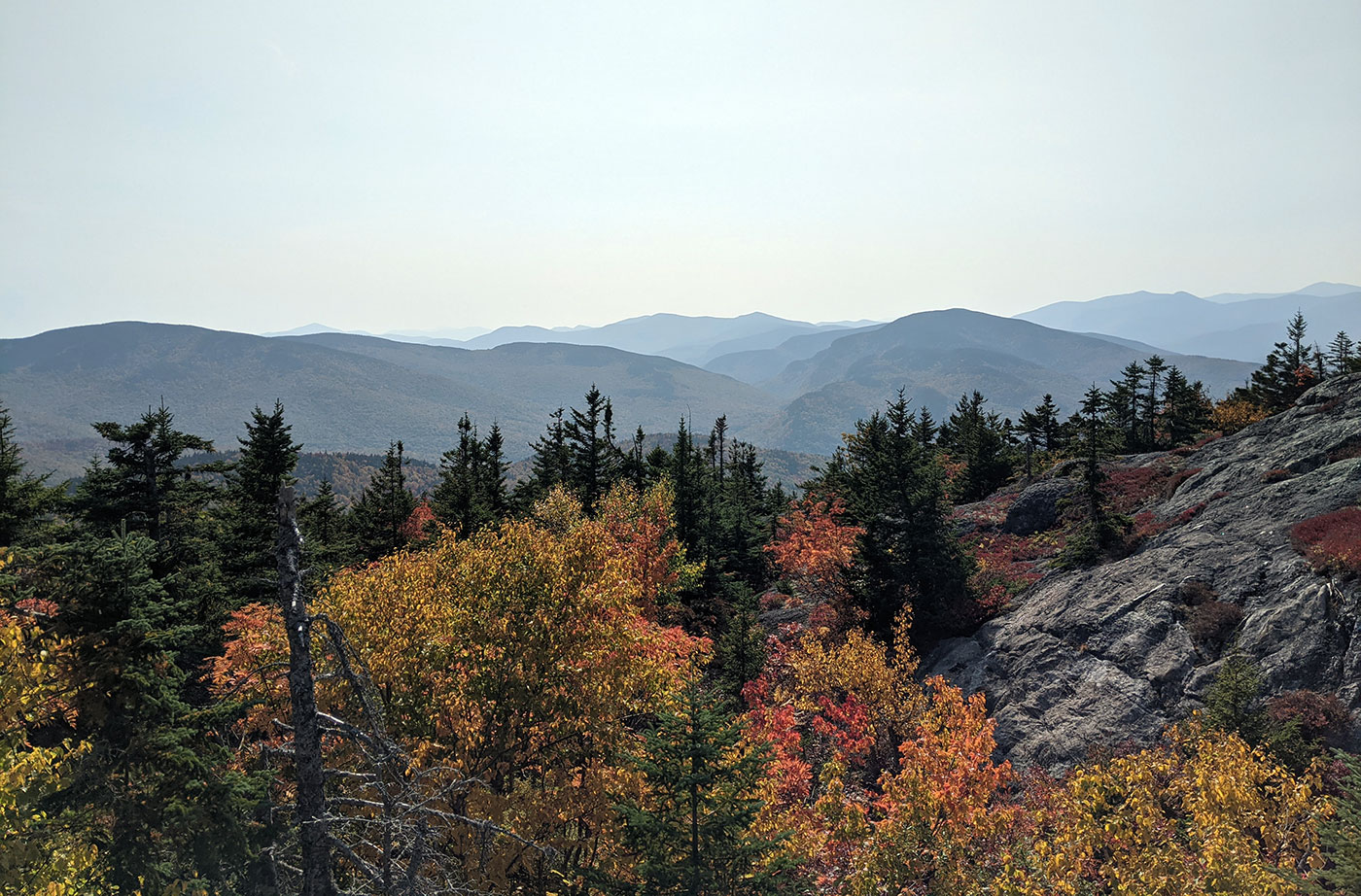 View from top of Caribou Mountain