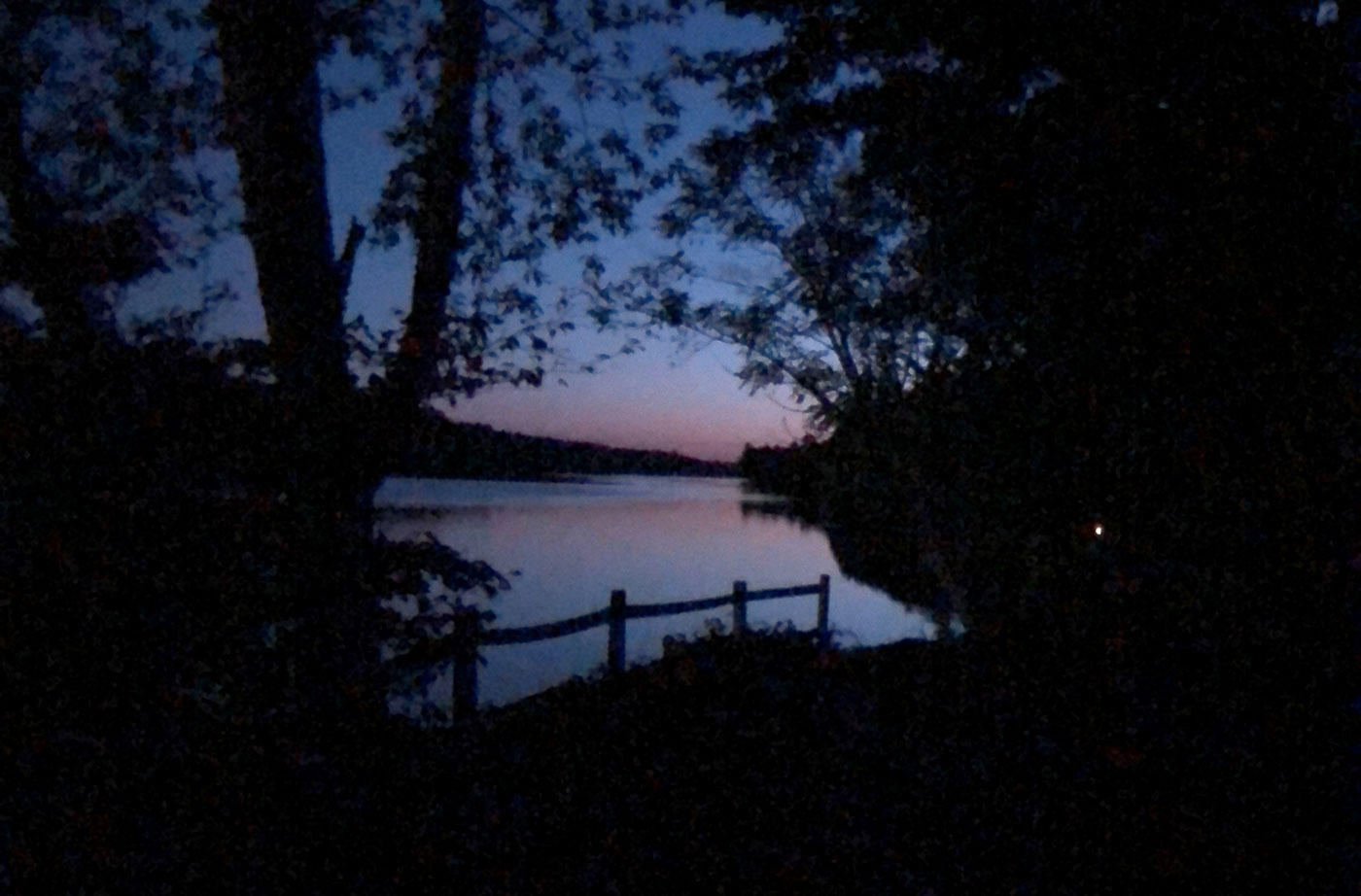 Kennebec River sunset