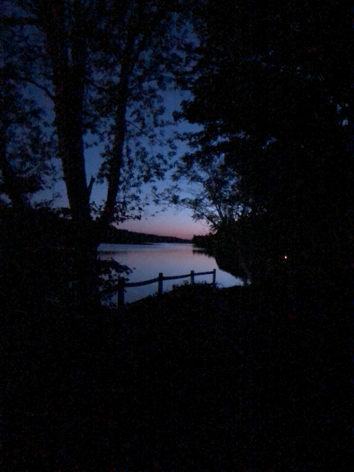 Kennebec River Skowhegan sunset