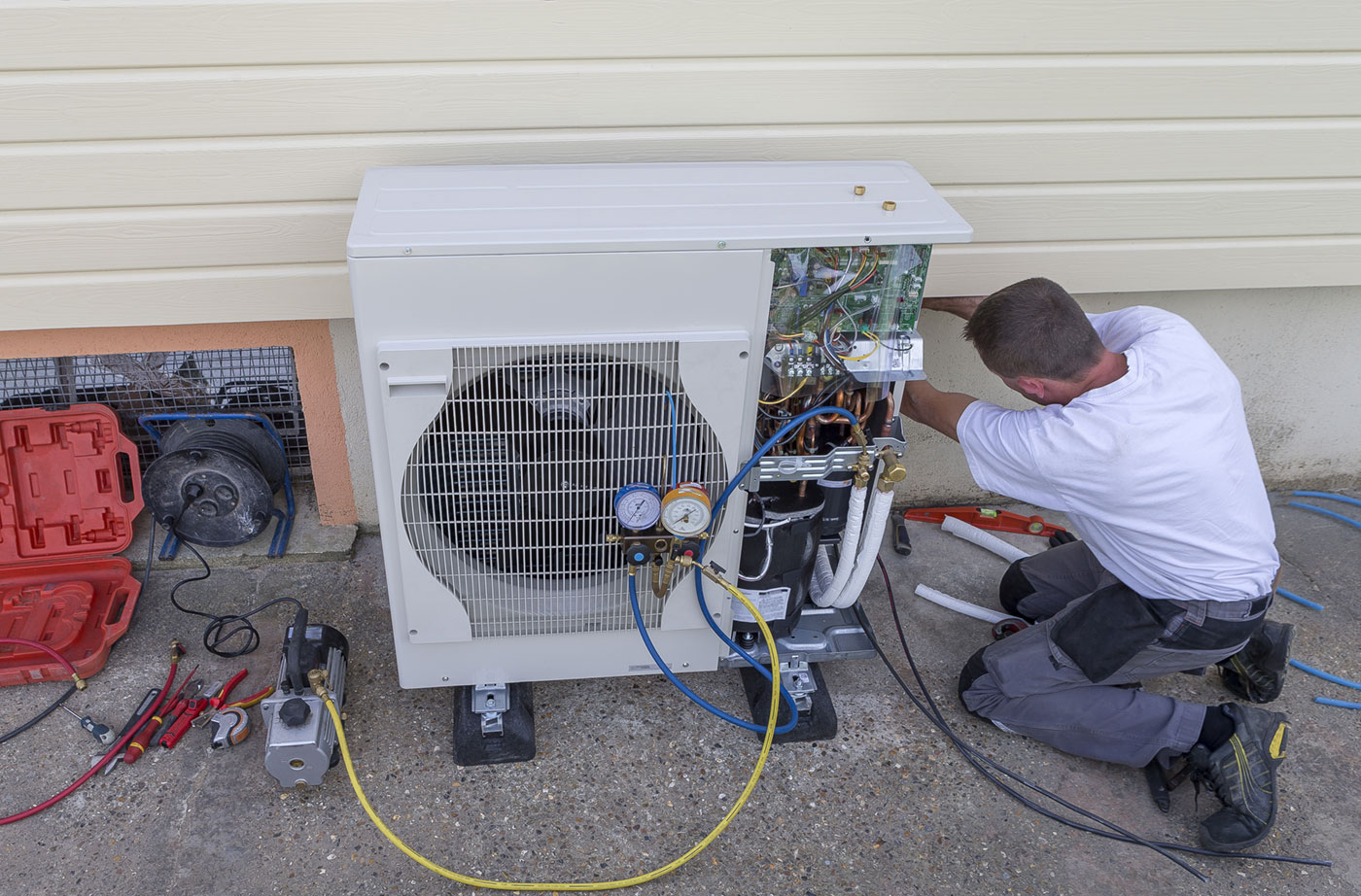 Installing a heat pump