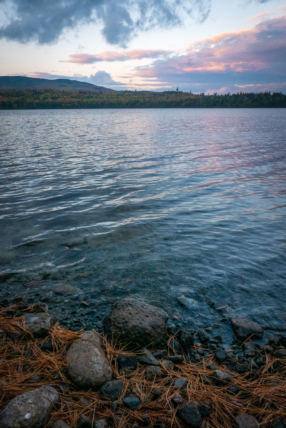 Rock Pond sunrise by Sam Steele