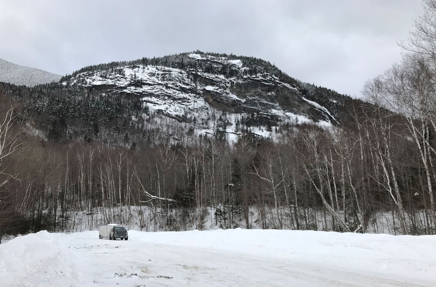 Eyebrow of Old Speck Mountain