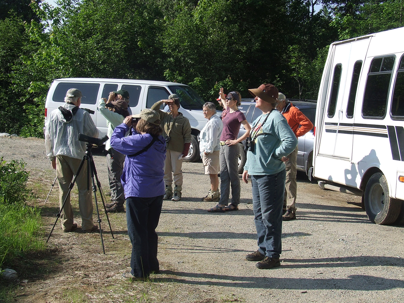 arriving on proposed national park lands