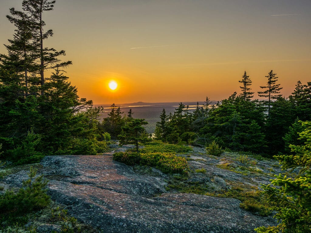 Beech Mountain sunset