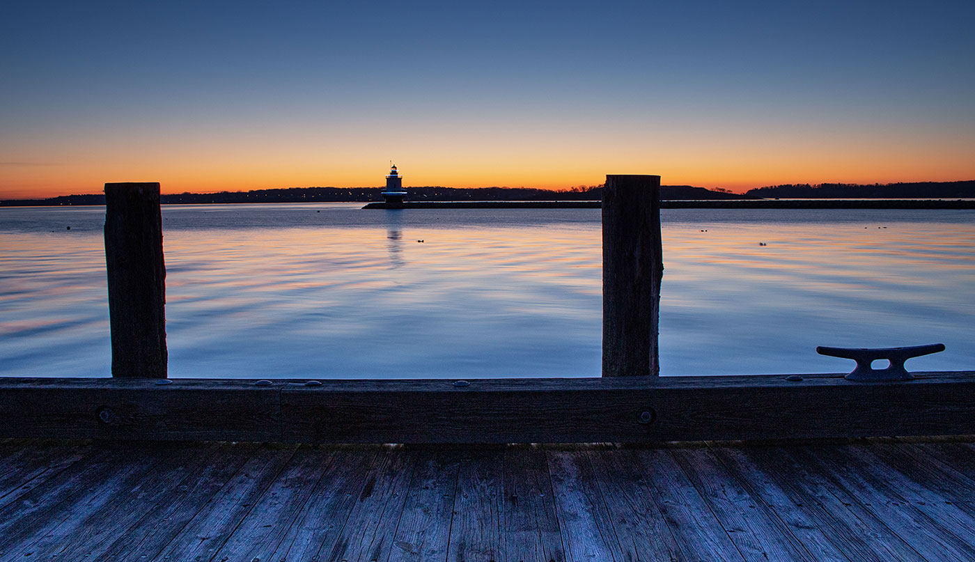 Spring Point Light by Tom Gilley