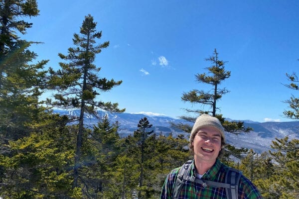 Josh atop Puzzle Mountain