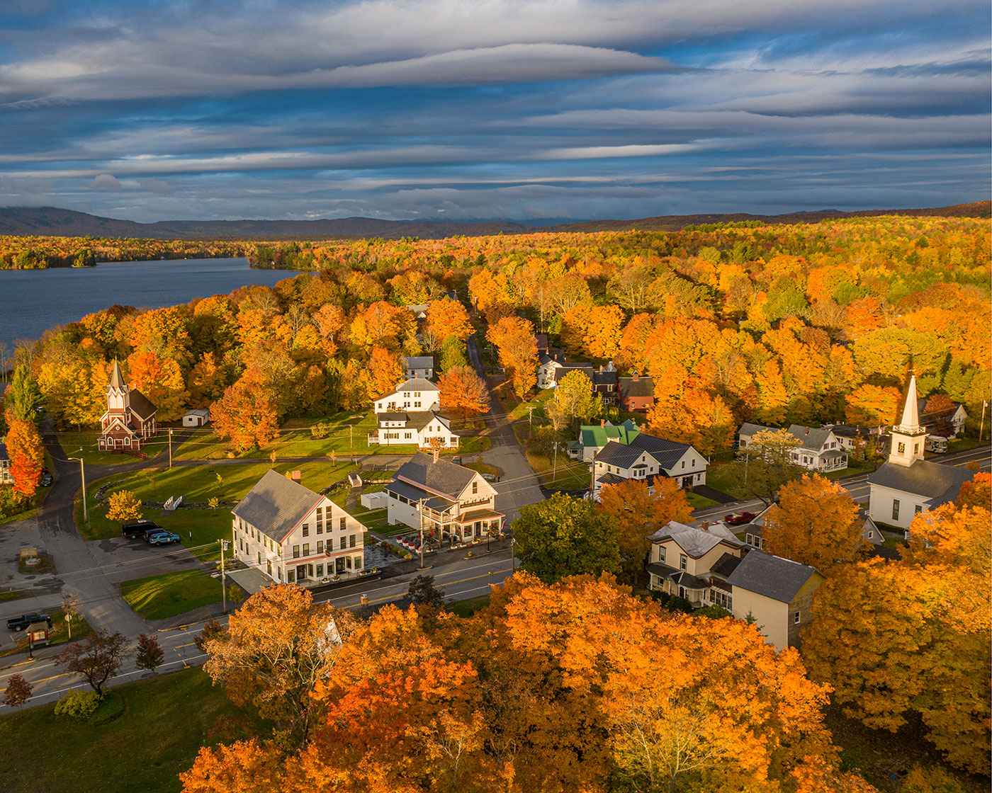 autumn view of Monson