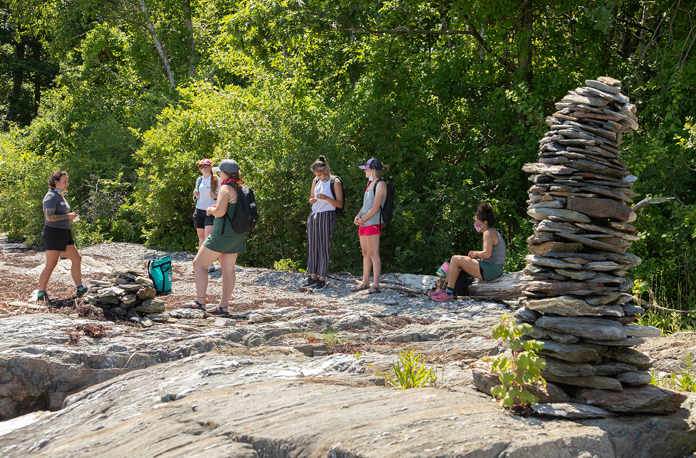 Brookie Award retreat on Cow Island