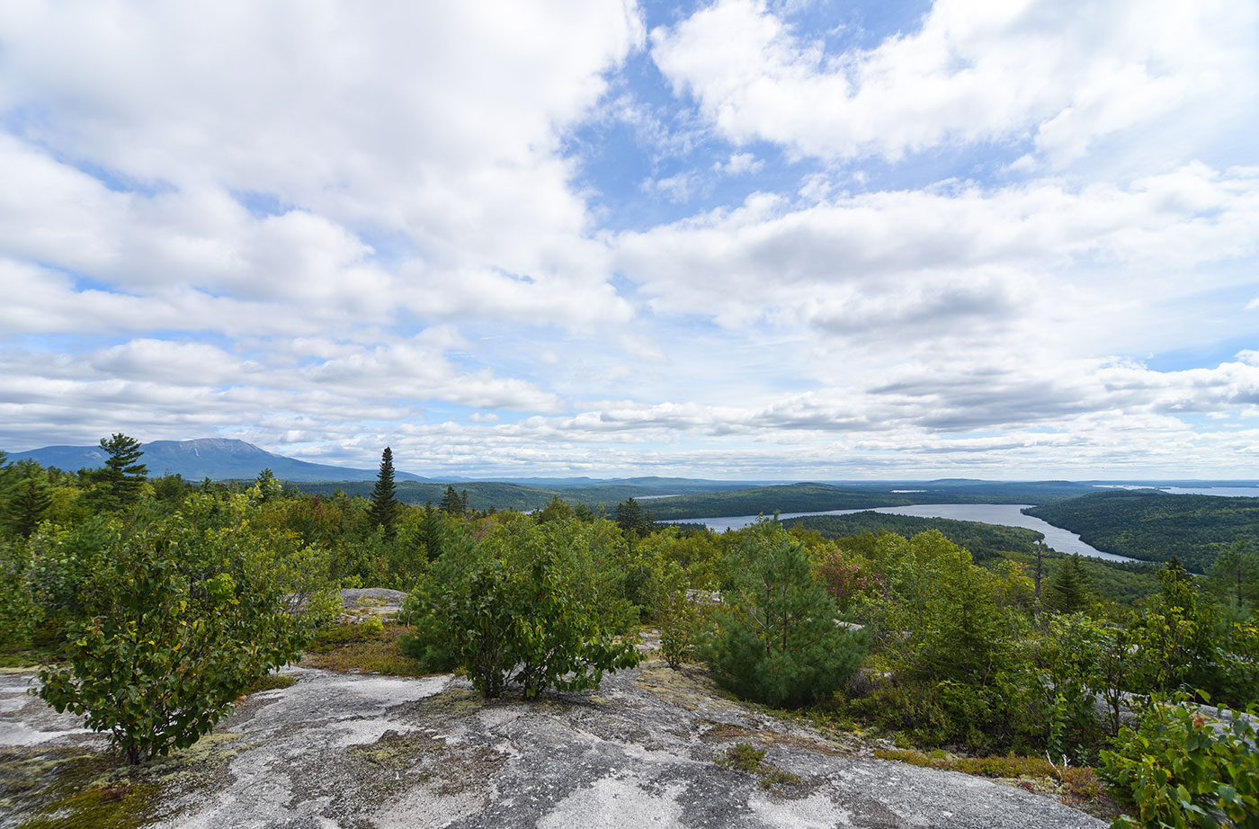 Viewpoint on the Debsconeag Backcountry Trail