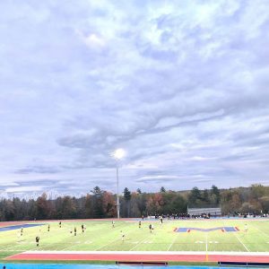 birding at soccer game